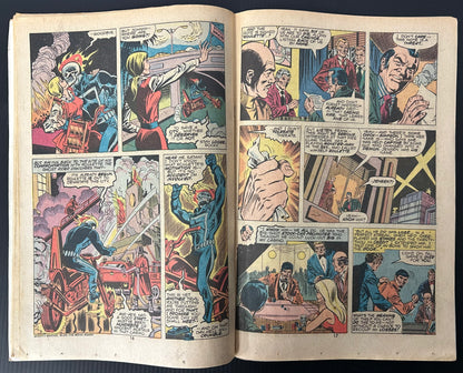 GHOST RIDER #5 [MARVEL COMICS] DIRECT 1974 GD/VG