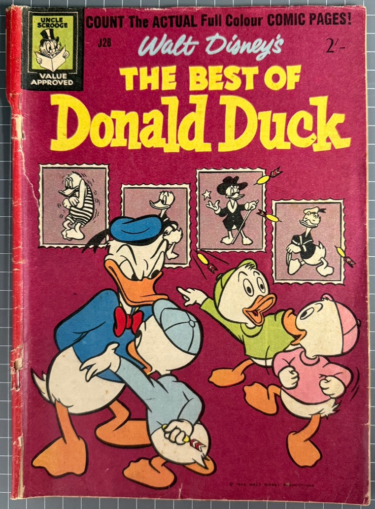WALT DISNEY'S JUMBO COMICS #J28 (W. G. PUBLICATIONS) AUSTRALIAN PRE-DECIMAL 1962