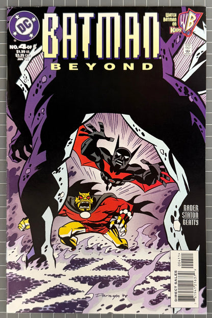 🔑 BATMAN BEYOND #4 [DC COMICS] *1ST APPEARANCE AXILANO* 1999 VF/NM
