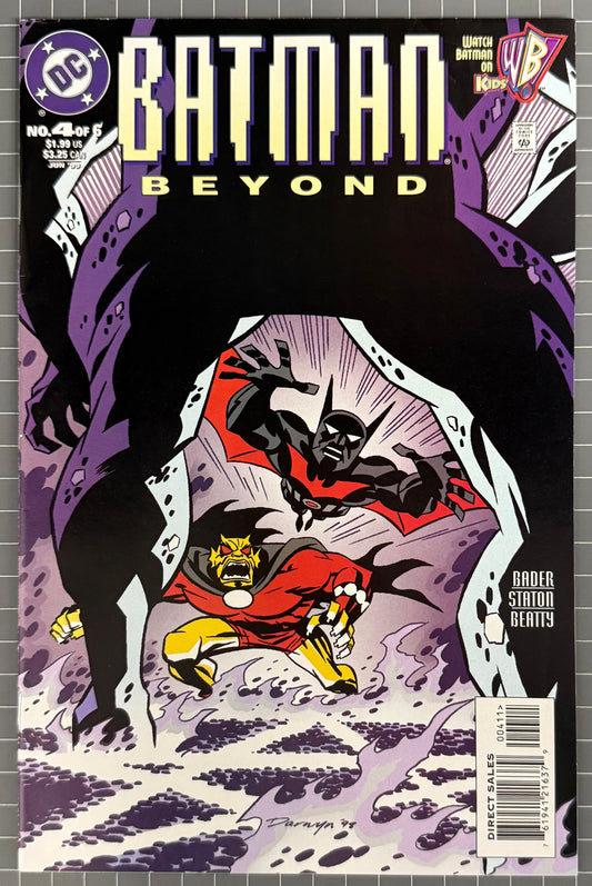 🔑 BATMAN BEYOND #4 [DC COMICS] *1ST APPEARANCE AXILANO* 1999 VF/NM