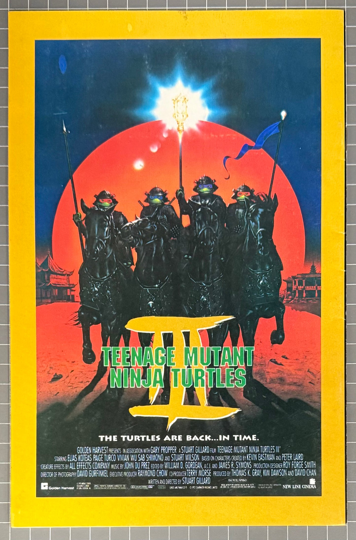 🔑 TEENAGE MUTANT NINJA TURTLES #57 [MIRAGE] COMIC 1993 FN