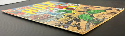 🔑 THE INCREDIBLE HULK #131 [MARVEL COMICS] DIRECT *1ST APP. JIM WILSON* 1970 VG/FN