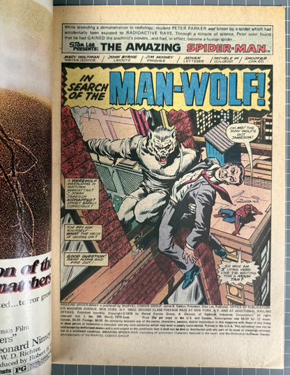 THE AMAZING SPIDER-MAN #190 [MARVEL COMICS] NEWSSTAND 1979 VF