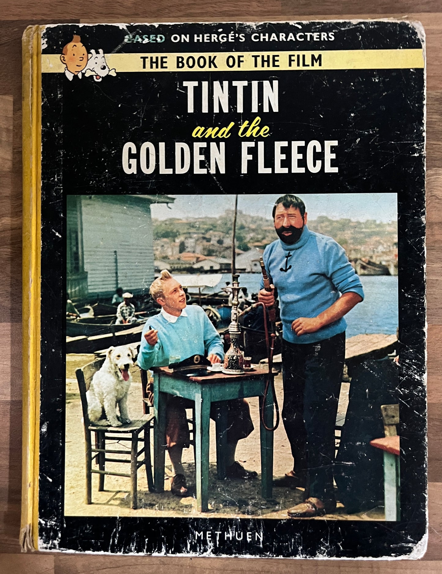 The Book of the Film: Tintin and the Golden Fleece  Methuen HC, 1966