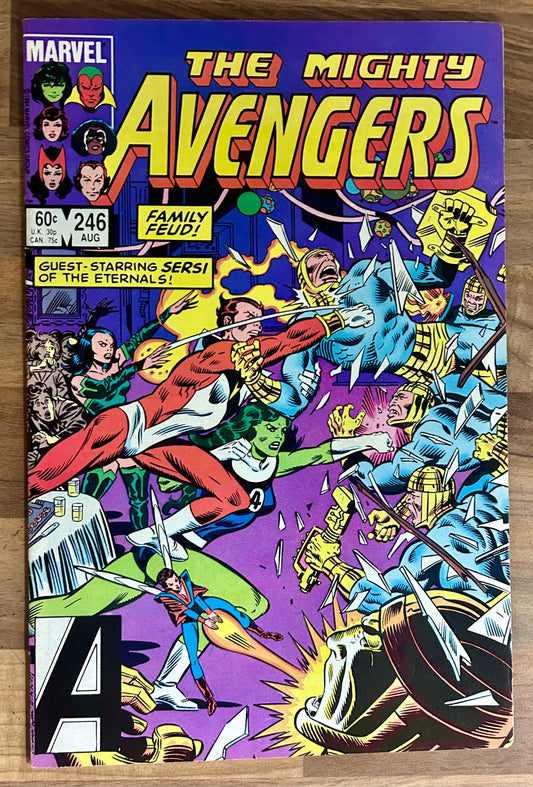 THE AVENGERS #246 [MARVEL COMICS] 1984 FN/VF