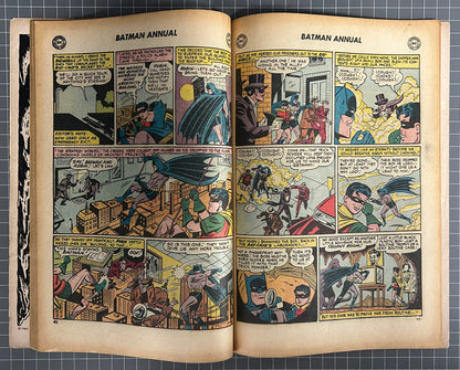 🔑 BATMAN ANNUAL #4 [DC COMICS] 1962 GD+
