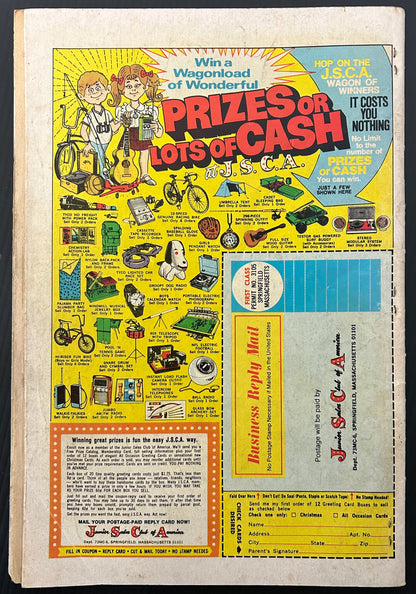 FRANKENSTEIN #6 [MARVEL COMICS] DIRECT 1973 GD