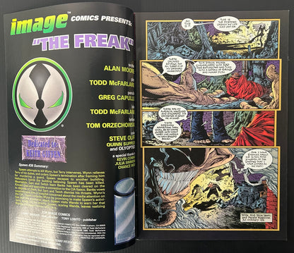 🔑 SPAWN #37 [IMAGE COMICS] DIRECT *1ST APP. THE FREAK* 1995 NM