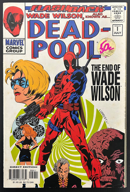DEADPOOL #-1 [MARVEL COMICS] DIRECT 1997 FN