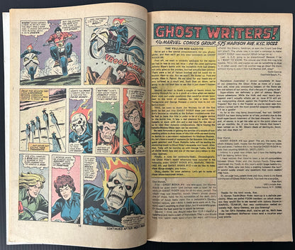 GHOST RIDER #11 [MARVEL COMICS] DIRECT 1975 FN