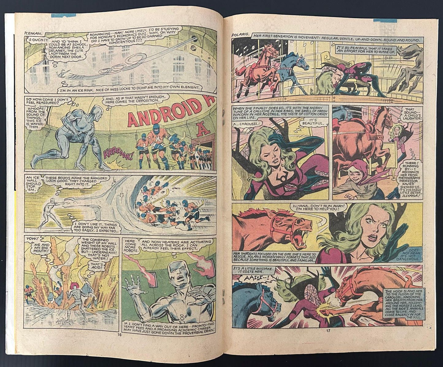 THE UNCANNY X-MEN #146 [MARVEL COMICS] DIRECT 1981 FN+