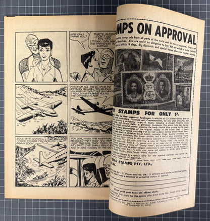SIR FALCON #50 [TRICHO PUBLICATIONS] AUSTRALIAN PRE-DECIMAL COMIC 1962