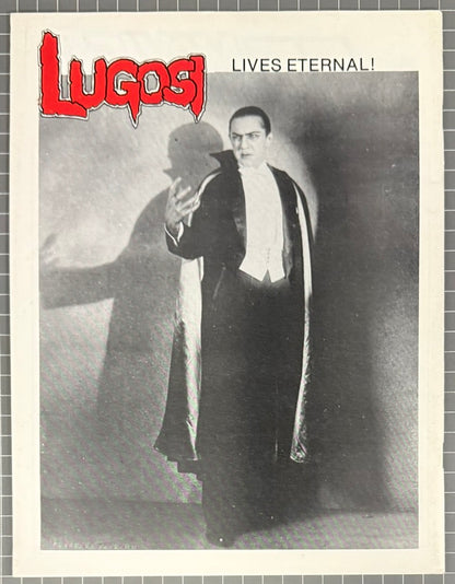 MONSTERLAND #3 [NEW MEDIA] *GODZILLA* HORROR MAGAZINE 1982 NM-