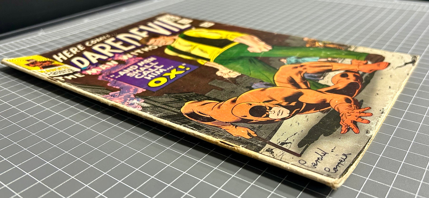 DAREVDEVIL #15 [MARVEL COMICS] DIRECT 1966 GD/VG