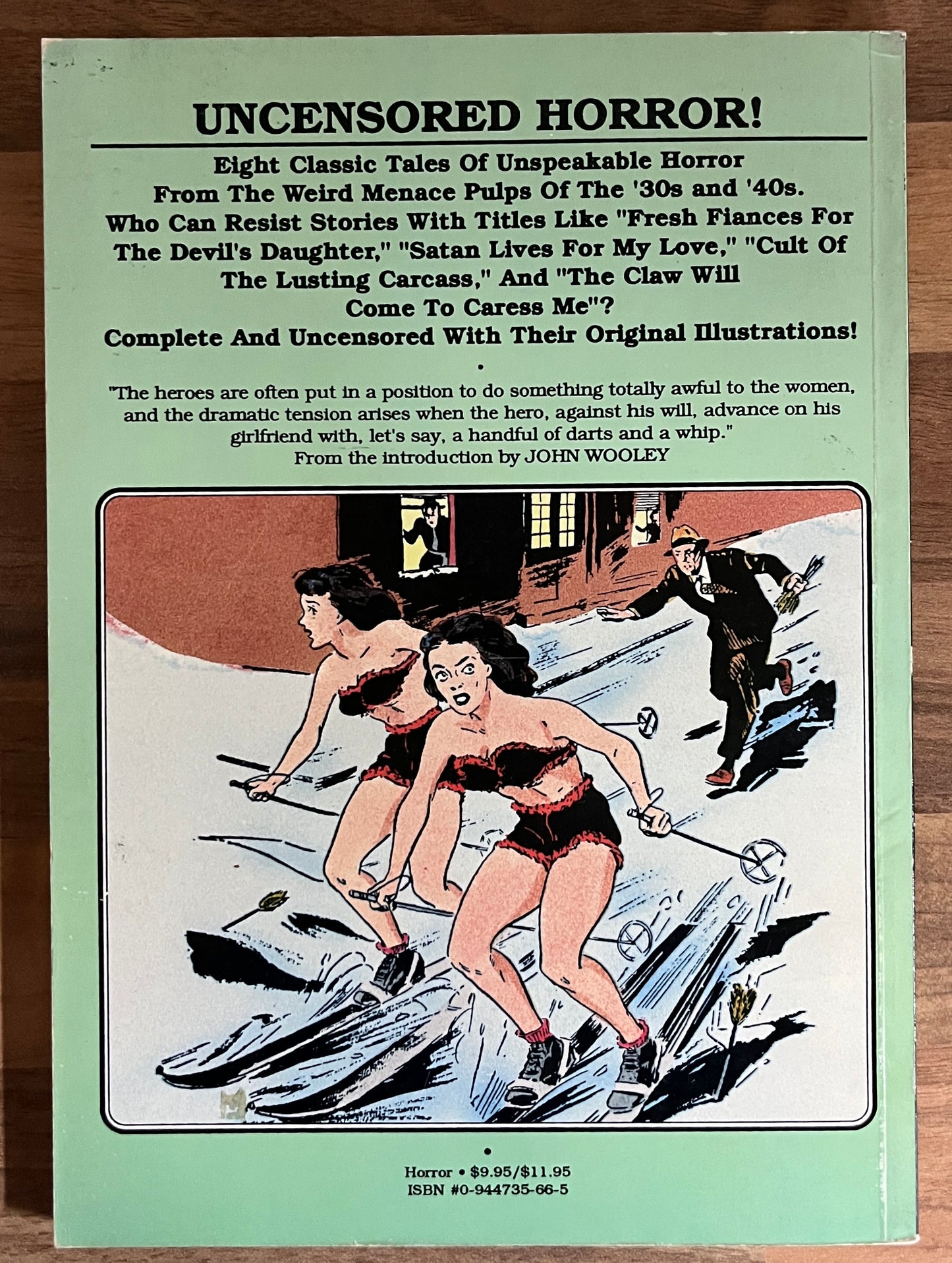 Spicy Horror Stories: Classic Tales of Inhuman Terror, Complete & Uncensored!  - Edited by Tom Mason