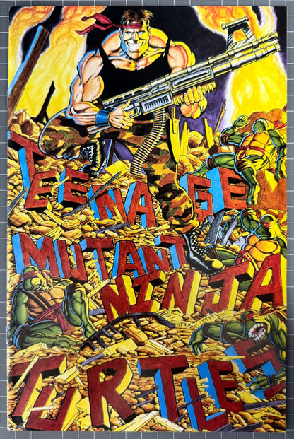 TEENAGE MUTANT NINJA TURTLES #34 (TMNT) [MIRAGE] COMIC 1990 VF