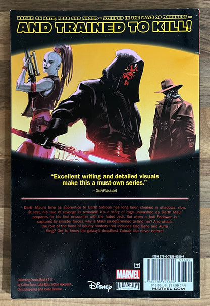 Star Wars: Darth Maul - Bunn, Ross, Woodard Marvel, 2017, 1st Print