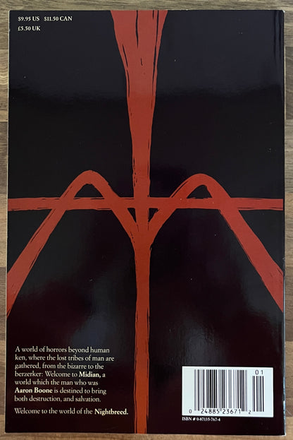 Clive Barker's Night Breed: Genesis, Graphic Novel by Alan Grant, John Wagner, Jim Baikie