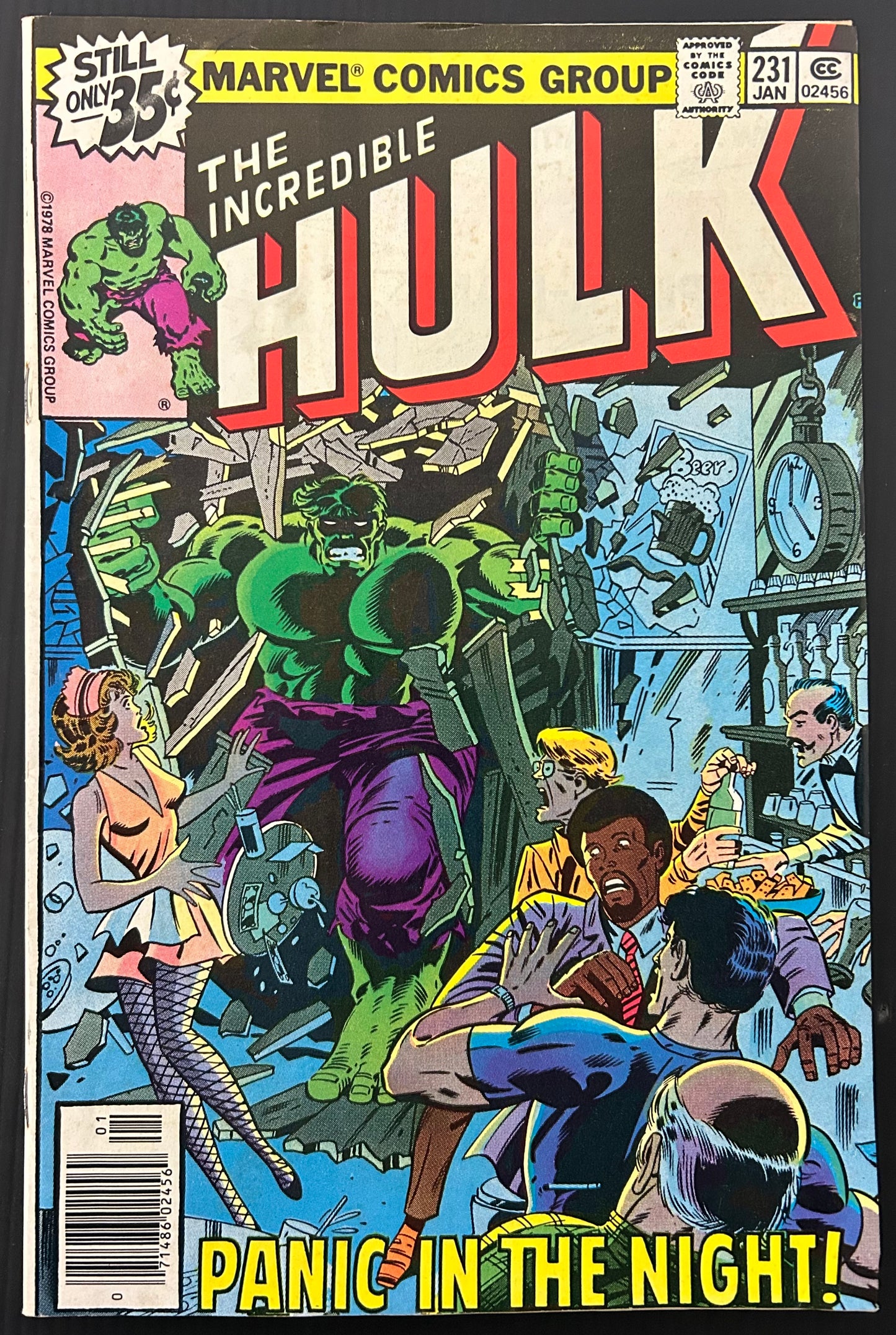 THE INCREDIBLE HULK #231 [MARVEL COMICS] NEWSSTAND 1979 FN+
