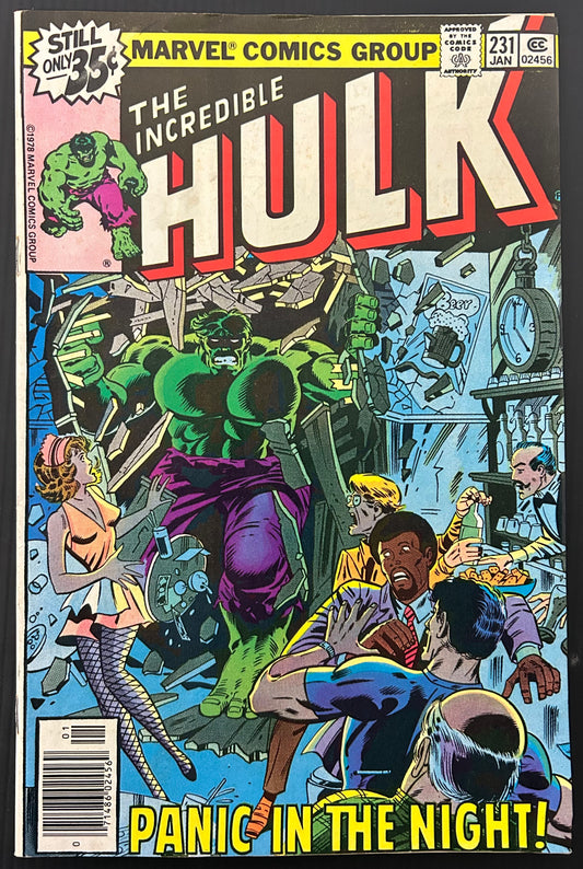 THE INCREDIBLE HULK #231 [MARVEL COMICS] NEWSSTAND 1979 FN+