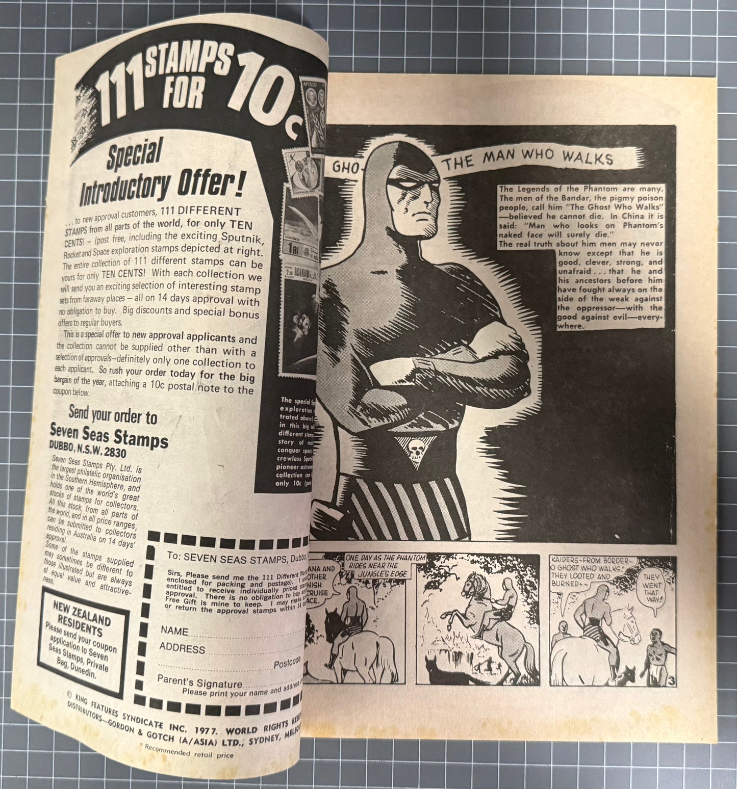 THE PHANTOM #605 [FREW PUBLICATIONS] AUSTRALIAN COMIC 1977