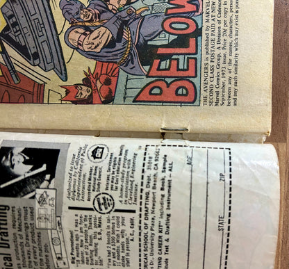 THE AVENGERS #115 [MARVEL COMICS] 1973 GD-