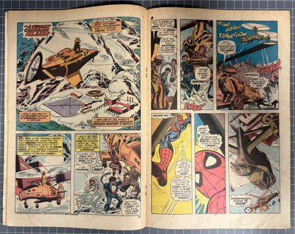 🔑 THE AMAZING SPIDER-MAN #131 [MARVEL COMICS] DIRECT 1974 GD+