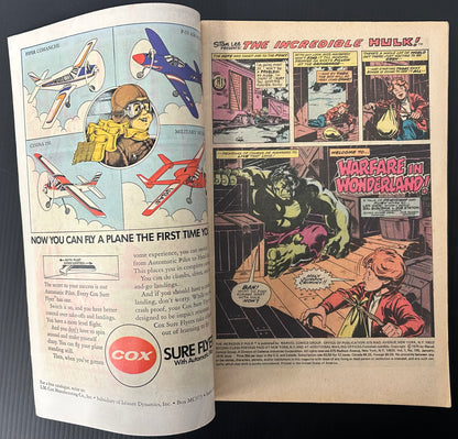 THE INCREDIBLE HULK #195 [MARVEL COMICS] DIRECT 1976 VG-
