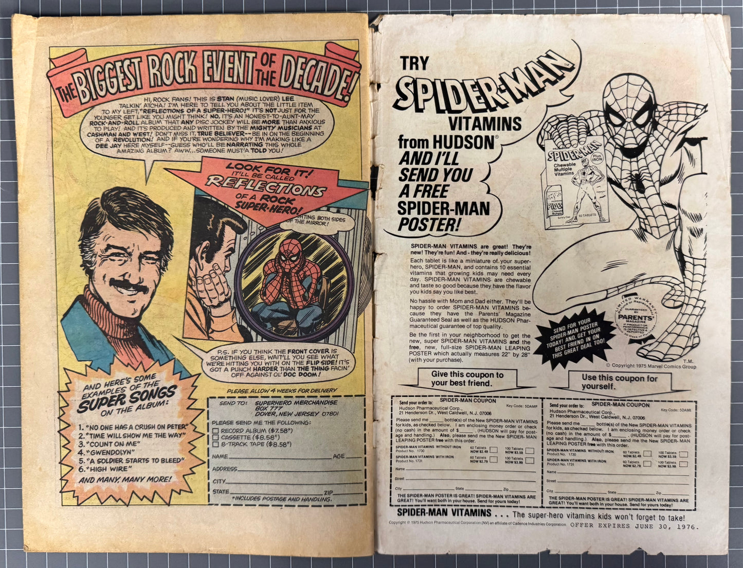 THE AMAZING SPIDER-MAN #153 [MARVEL COMICS] *JOHN ROMITA COVER* 1976 GD-