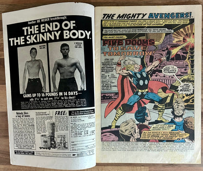 THE AVENGERS #101 [MARVEL COMICS] 1972 VG/FN