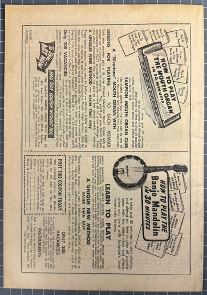 THE SHADOW #98 [TRICHO] AUSTRALIAN PRE-DECIMAL COMIC 1962