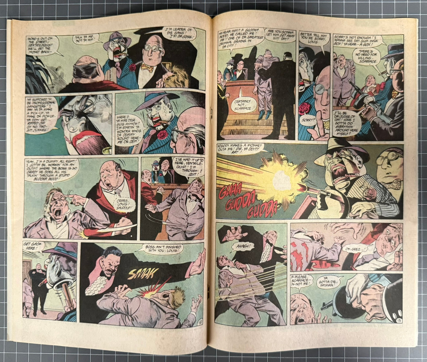🔑 DETECTIVE COMICS #583 [DC COMICS] *SCARFACE & VENTRILOQUIST DEBUT* 1988 FN-