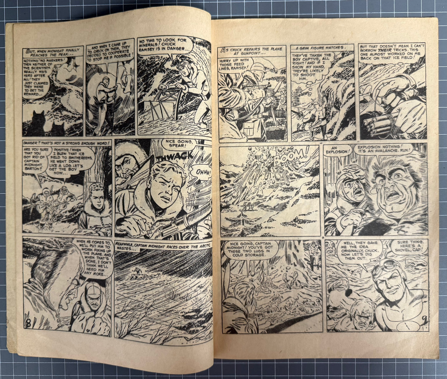 CAPTAIN MIDNIGHT #17 (PAGE PUBLICATIONS) AUSTRALIAN COMIC 1966