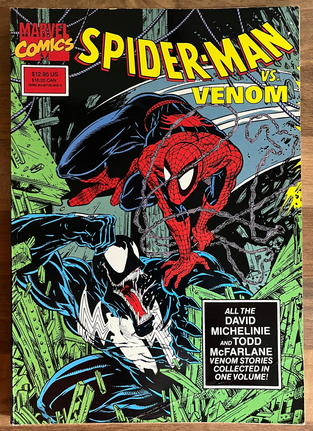 SPIDER-MAN VS. VENOM [MARVEL COMICS] TPB 1992 7TH PRINTING