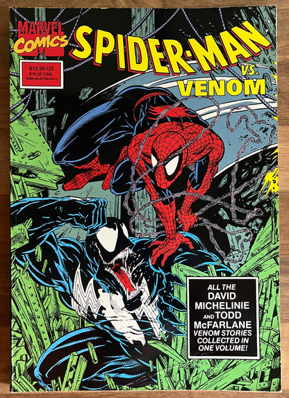 SPIDER-MAN VS. VENOM [MARVEL COMICS] TPB 1992 7TH PRINTING