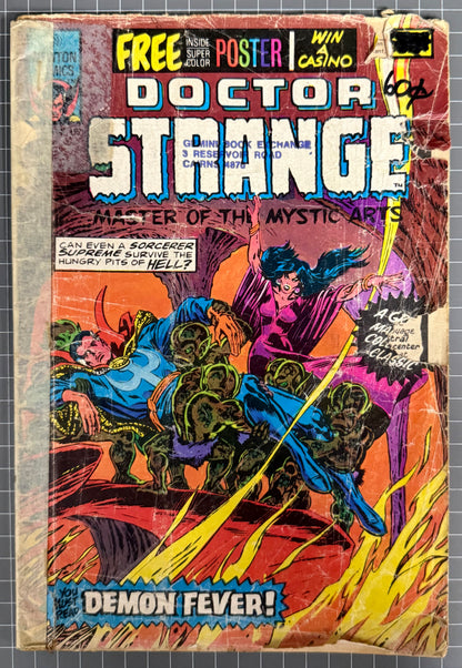 DOCTOR STRANGE #6 + POSTAGE [NEWTON COMICS] AUSTRALIAN 1975