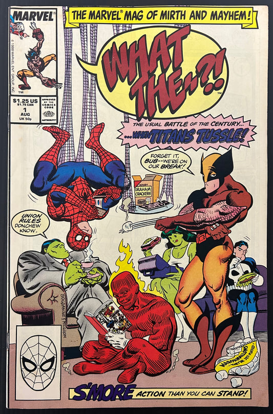 WHAT THE..? #1 [MARVEL COMICS] DIRECT 1988 VF