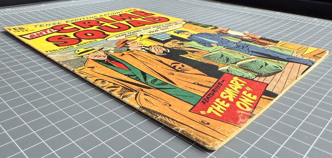 ANTI-CRIME SQUAD #4 [JUBILEE PUBLICATIONS] AUSTRALIAN PRE-DECIMAL COMIC 1956