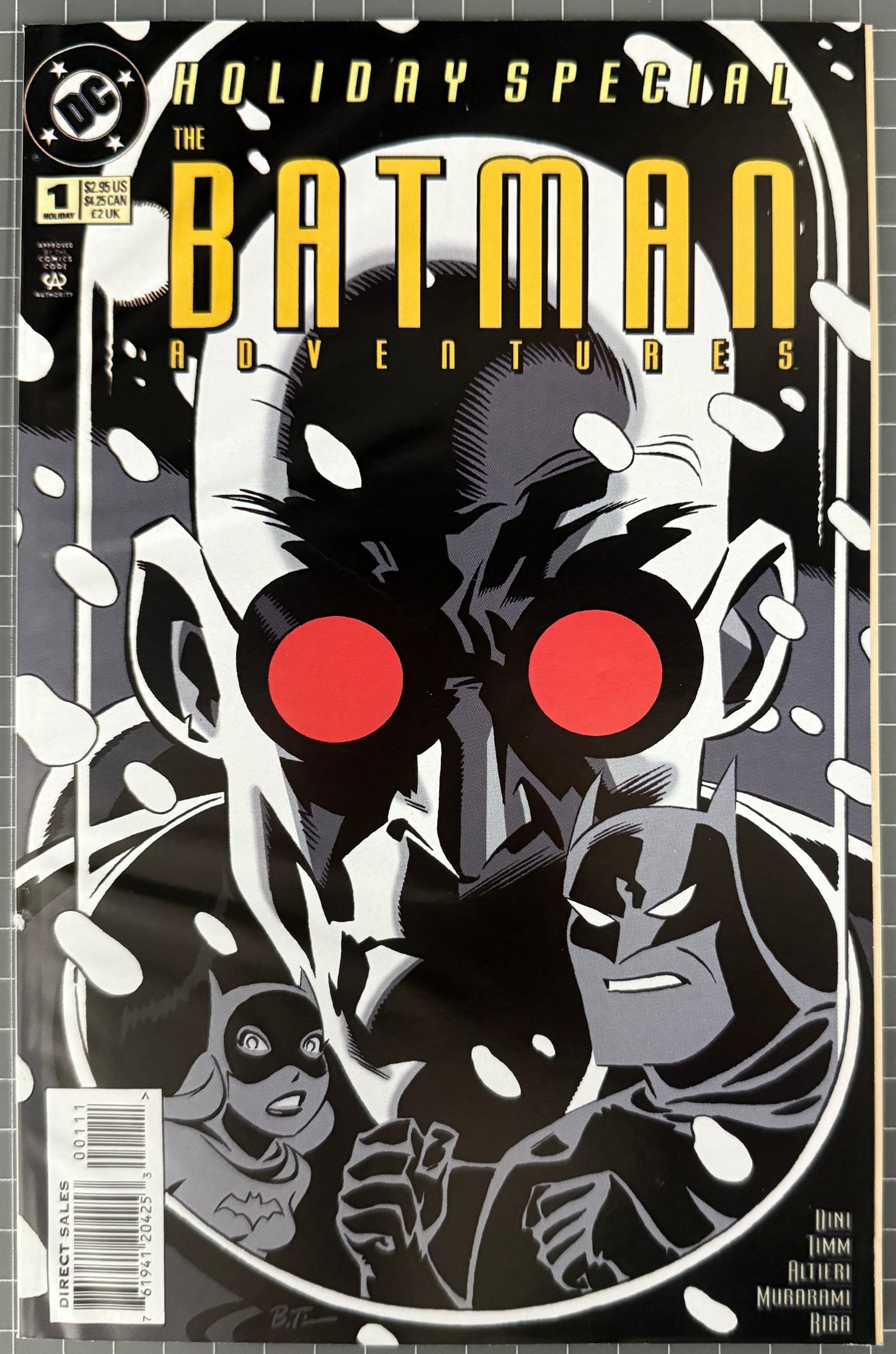 🔑 THE BATMAN ADVENTURES HOLIDAY SPECIAL #1 [DC] *HARLEY QUINN* COMIC 1995