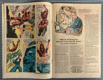 DAREDEVIL #26 [MARVEL COMICS] DIRECT 1967 VG-