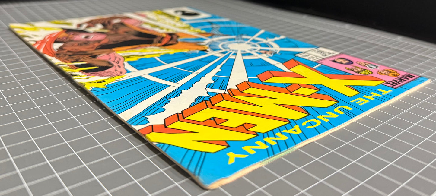 🔑 THE UNCANNY X-MEN #221 (MARVEL) DIRECT COMIC ***1ST MR SINISTER*** 1987 VF+