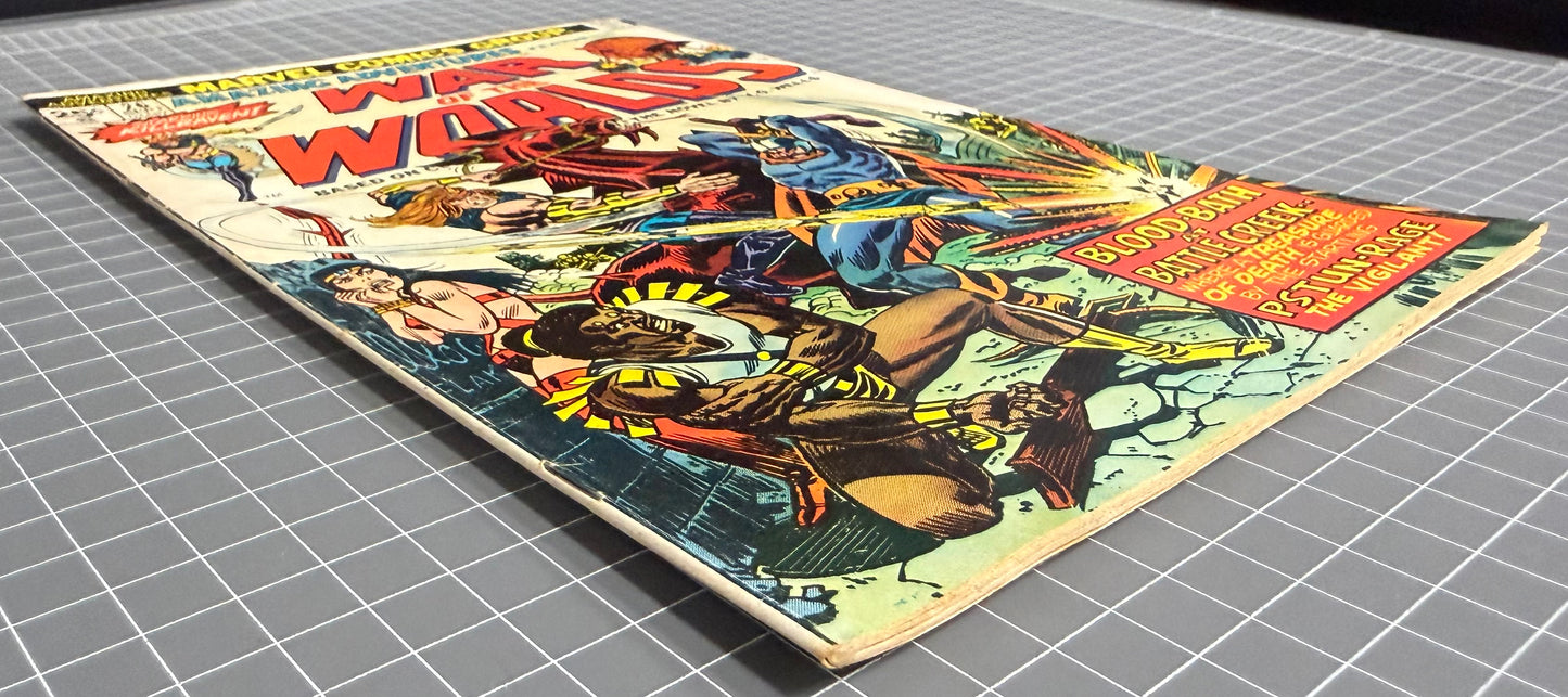 AMAZING ADVENTURES #26 [MARVEL COMICS] *WAR OF THE WORLDS* 1974 VG
