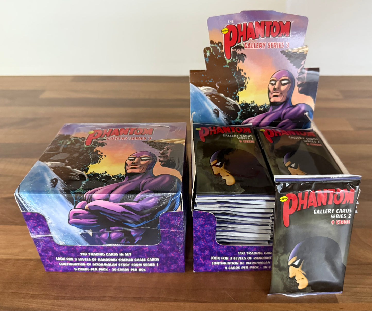 1 x CARTON (10 x SEALED BOXES) THE PHANTOM GALLERY FREW TRADING CARDS SERIES 2 + SPECIALTY CARD NEW