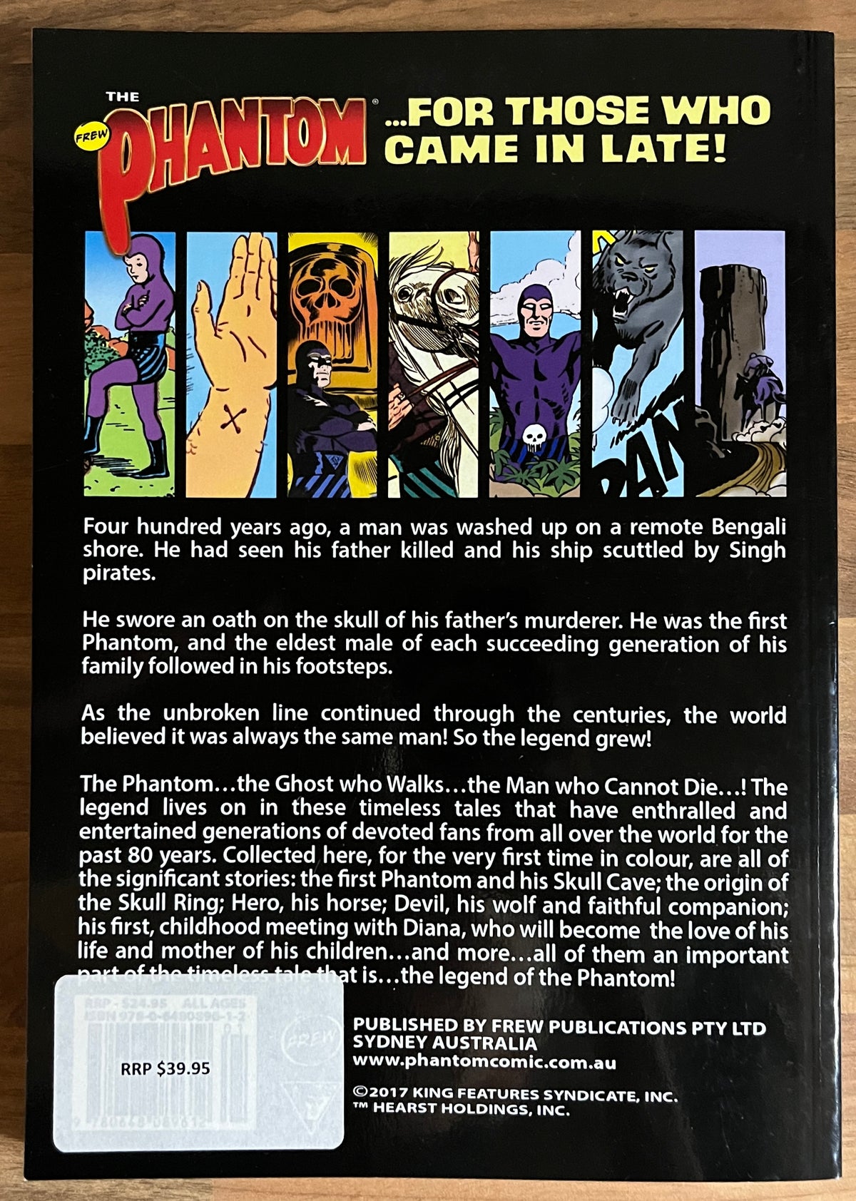 THE PHANTOM: FOR THOSE WHO COME IN LATE #1 [FREW] TPB 2017 BRAND NEW