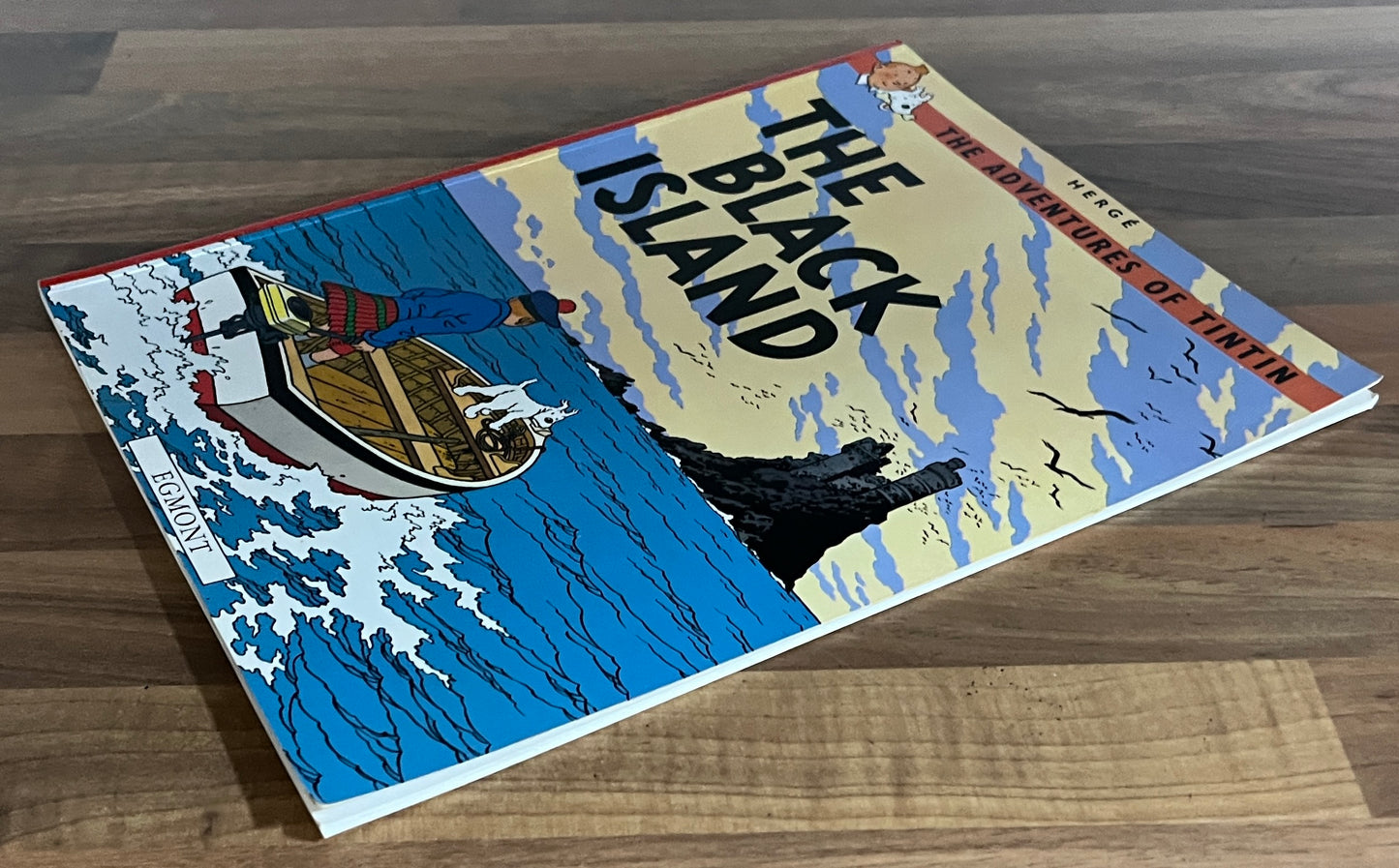 Adventures of Tintin: The Black Island by Herge, TPB (Egmont, 2002)