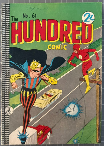 HUNDRED COMIC MONTHLY #61 [COLOUR COMICS] AUSTRALIAN DC 1961