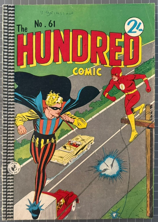HUNDRED COMIC MONTHLY #61 [COLOUR COMICS] AUSTRALIAN DC 1961