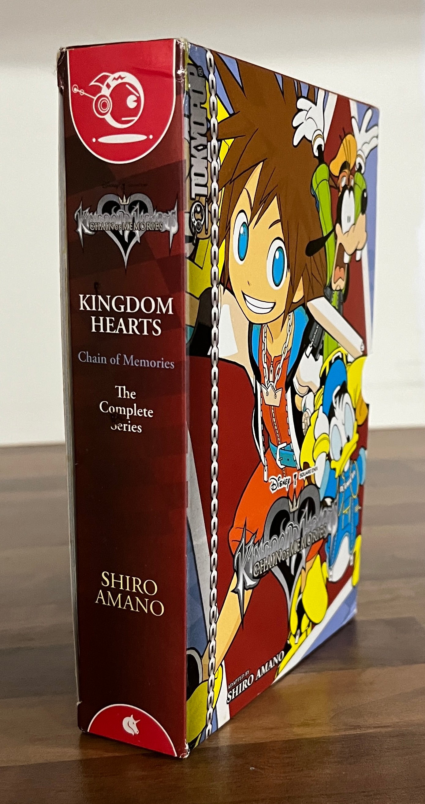 Kingdom Hearts: Chain of Memories Complete Series # 1, 2 + Slipcase Shiro Amano
