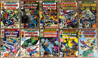 🔑 MARVEL TEAM-UP #1-150 + ANNUALS #1-7 COMPLETE SERIES 1972