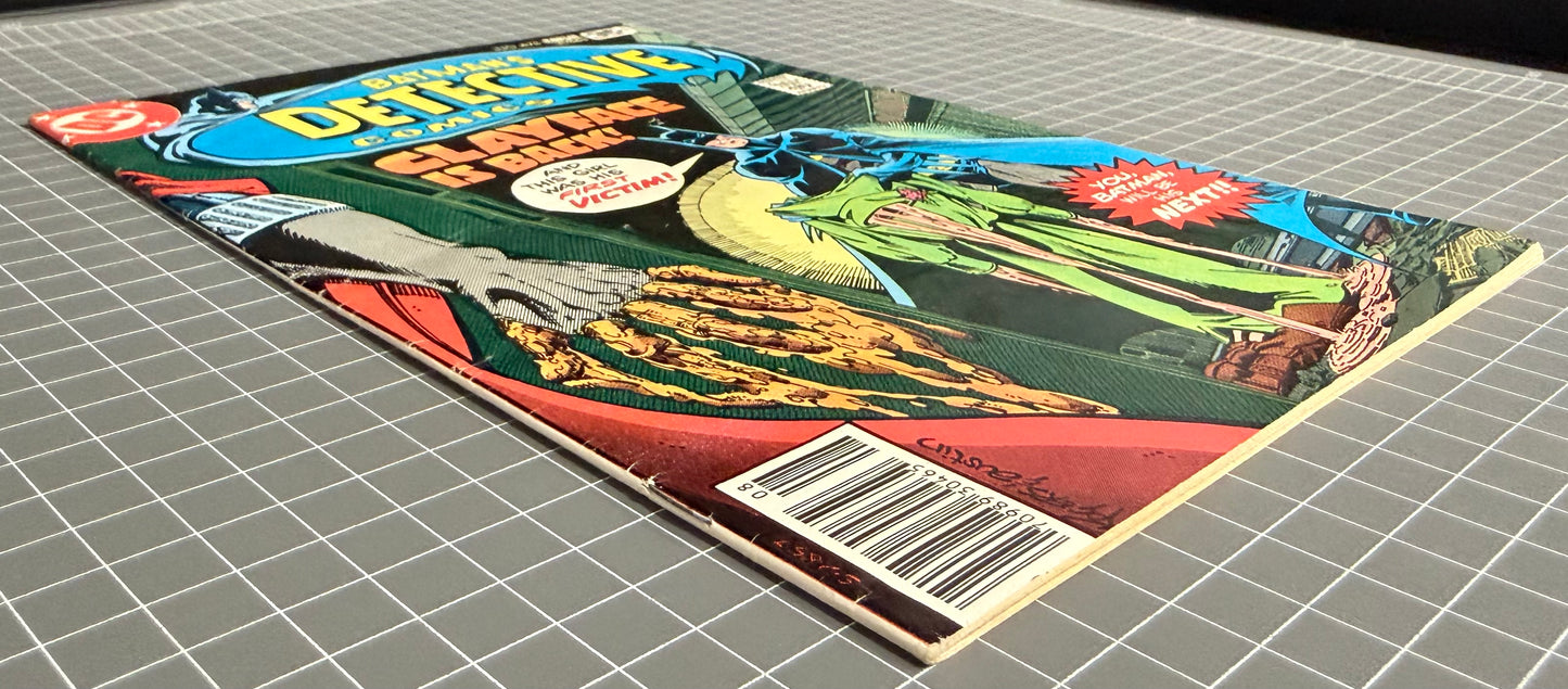 🔑 DETECTIVE COMICS #478 [DC COMICS] *1ST FULL APP. CLAYFACE III* 1978 FN/VF